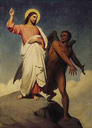 Jesus was tempted in the desert Jesus was tempted in the desert