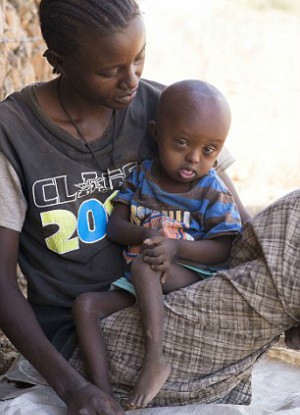 Emmanuel Ayapar are two of Kenya's 20 million citizens facing 'devastating levels' of food scarcity (Philip Ide).