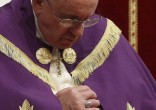 Pope Francis is going on a Lenten retreat. Image of Pope Francis is going on a Lenten retreat.