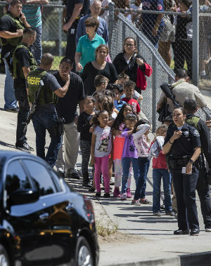 A gunman opened fire the morning of April 10, 2017 in a classroom of North Park Elementary School.
