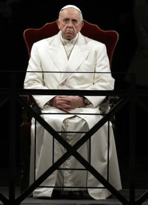 Pope Francis decries Syrian attack during Easter message.