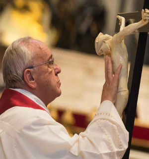 The Lord 'does not ask us to contemplate him only in pictures and photographs, or in the videos that circulate on the internet. No.' The Lord 'does not ask us to contemplate him only in pictures and photographs, or in the videos that circulate on the internet. No.'