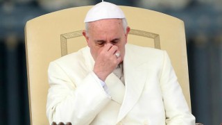 Pope Francis calls the Syrian attack on its own people 'an unacceptable massacre.'