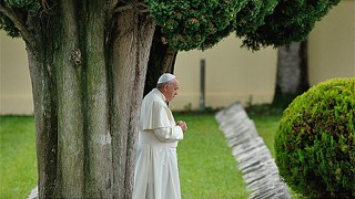 Pope Francis holds special prayer vigil for today's youth.