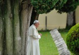 Image of Pope Francis holds special prayer vigil for today's youth.