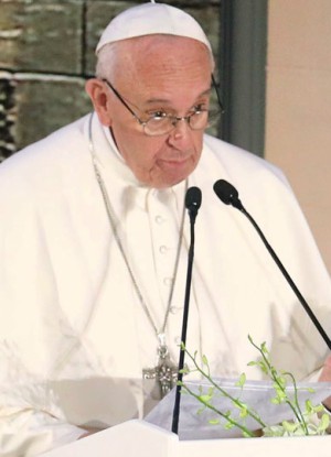 Pope Francis warns us to beware false wisdom.