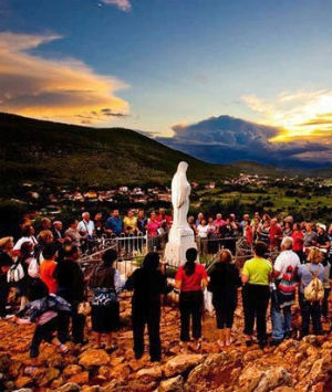 Since 1981, Marian apparitions have allegedly been appearing in Medjugorje.