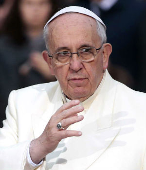Pope Francis is invited to address the future of Europe.