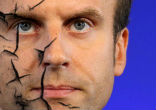 Image of Emmanuel Macron, the new president embodies this 