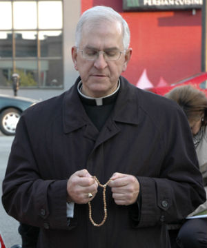 Archbishop Kurtz spoke out against Trump's new budget plan.