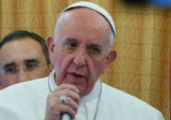 Image of Pope Francis urged the U.S. and North Korea to be more diplomatic and less aggressive with each other (Ed Pentin).