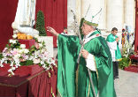 Image of Days before Pope Francis' trip to Portugal for the 100th anniversary of the Fatima apparitions, he gave details about his plans.