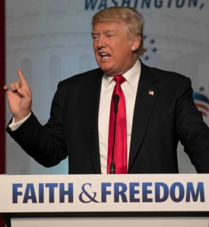 Trump to push religious liberty.