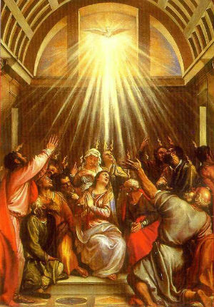 The name of the day itself is derived from the Greek word pentecoste, meaning 50th.
