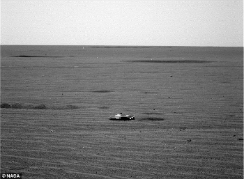 Has NASA found a UFO on the surface of Mars?