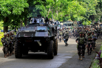 President Duterte has declared martial law in the city, that was momentarily overrun by terrorists. As the terrorists are crushed and the citizens begin to return, the work rebuilding begins.