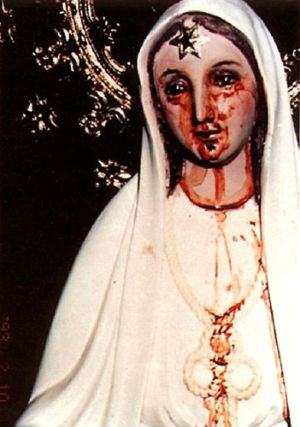 Islamic terrorists desecrated consecrated hosts in a Catholic chapel [not pictured].