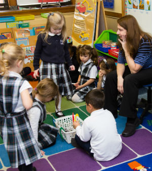 Milford Catholic Elementary School has been teaching students for 100 years. [Photo courtesy of www.milfordcatholic.org]