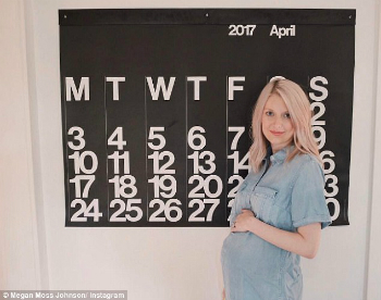 Megan Johnson gave birth to a healthy baby girl, but passed away just hours later.