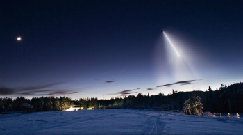 The Mayak satellite will rocket into space on the reliable Russian Soyuz. Once in orbit, it will shine brighter than everything expect the Sun and Moon.