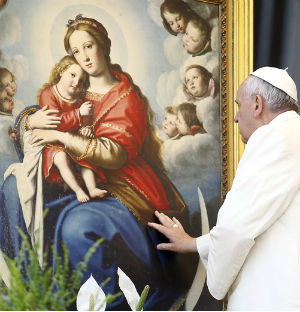 The art of mercy is truly Pope Francis' idea of art.