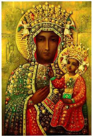 Our Lady of Czestochowa is the Queen and Protector of Poland.