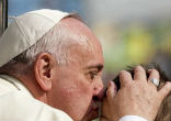 Image of Pope Francis opened up a new path to sainthood. 