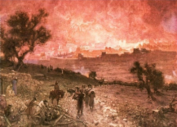 'The Destruction of Jerusalem by Nebuchadnezzar' by William Brassey Hole