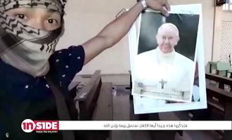 The Islamic States has released a video threatening Pope Francis.