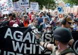 Image of Violent protests in Virginia left at least one dead and dozens injured. 