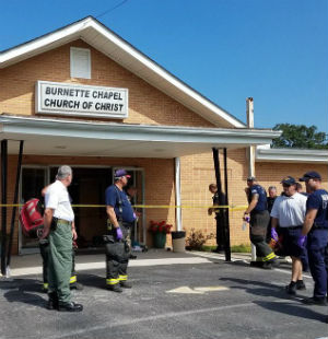 Churchgoers were victims of a mass shooting at Burnette Chapel Church of Christ on Sunday, September 24, 2017.