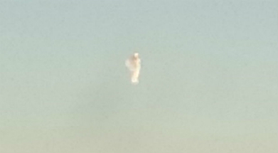 Youlanda Pope Britten captured this photo of an angel ascending into heaven.