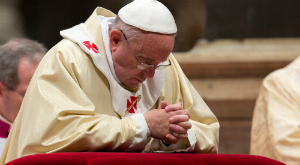 Pope Francis prayed for the victims of Hurricane Harvey.
