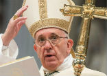 Image of Pope Francis has published changes while away in Colombia. 