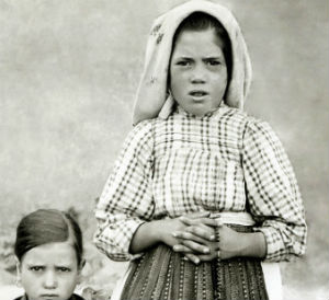 Sister Lucia was one of the three children who witnessed Our Lady of Fatima's appearance.