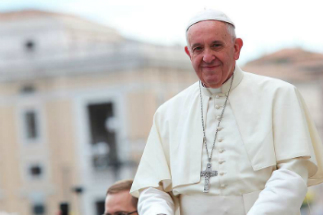 Pope Francis spoke about putting God first, and that it does not mean avoiding reality.