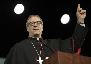 Bishop Barron is known for his YouTube videos and his work in evangelization.