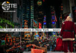 Image of A threat on the New York's Times Square has been made by ISIS supporters.