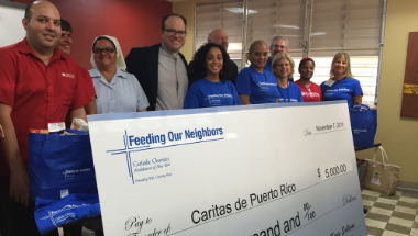 Caritas and other Christian charities are still working to rebuild Puerto Rico.