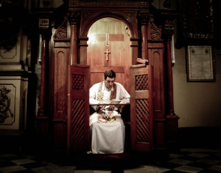 Four priests were martyred for not refusing to violate the seal of confession (not pictured).