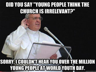 An example of a Catholic-inspired meme
