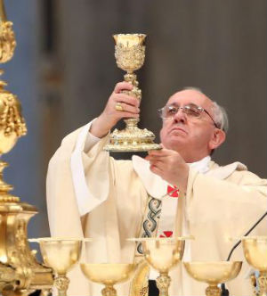 'The Mass begins with the Sign of the Cross, with these introductory rites, because we begin to adore God as a community.'