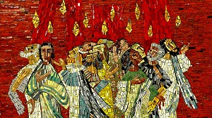 The Day of Pentecost Mosaic