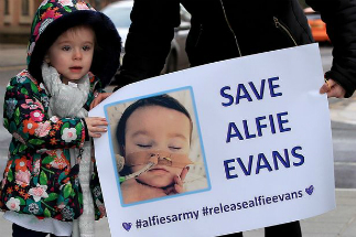 Thousands of people have joined 'Alfie's Army' as his parents seek to keep him on life support.