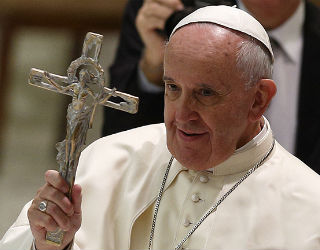 The image of Jesus crucified reveals the mystery of the death of the Son of God.