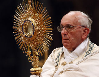 Without the Eucharist, everything the Church does is vain.