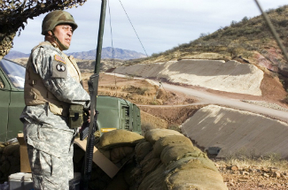 The military has previously been used on the border as part of the War on Drugs. Now, their mission may expand to include securing the border against illegal immigration.