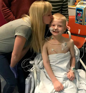 Jay Crouch has been fighting to survive his entire life. [Photo by: NHS Birmingham / SWNS.com]