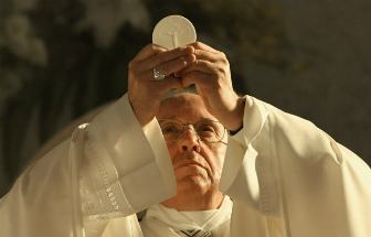 Is Pope Francis a heretic? He might be --if you see everything he does through a political lens. Try instead, to listen with an ear attuned to the Holy Spirit.