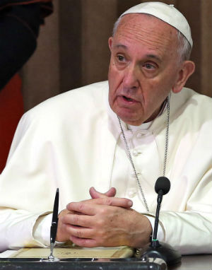 Pope Francis said he is ashamed of the Church's failure to listen to victims.